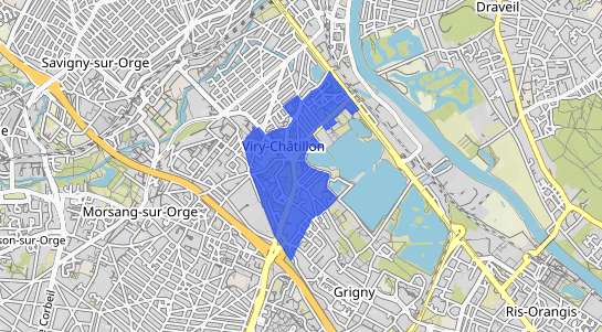 prix immobilier Viry-Ch�tillon Quartier Centre Ville 2