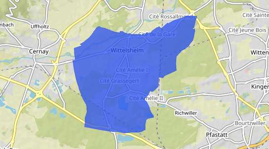 prix immobilier Wittelsheim Quartier Centre