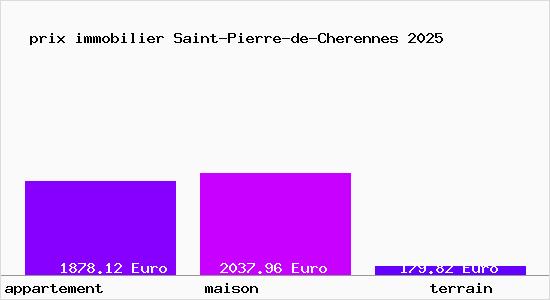 prix immobilier Saint-Pierre-de-Cherennes