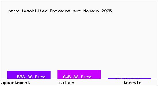 prix immobilier Entrains-sur-Nohain