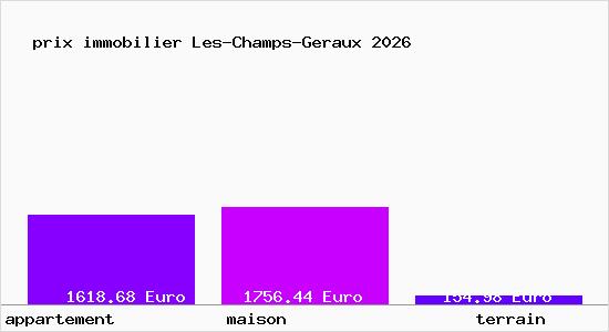 prix immobilier Les-Champs-Geraux