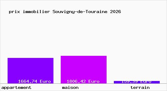 prix immobilier Souvigny-de-Touraine