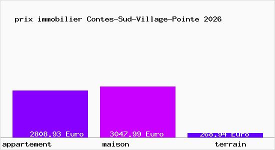 prix immobilier Contes-Sud-Village-Pointe