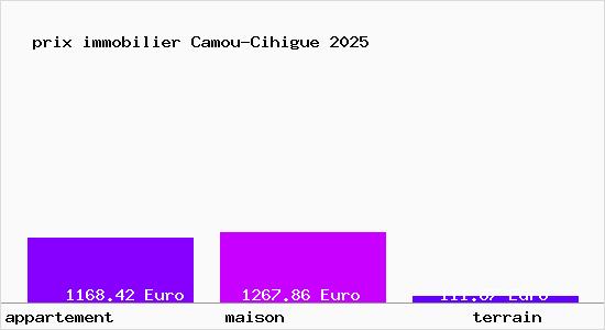prix immobilier Camou-Cihigue