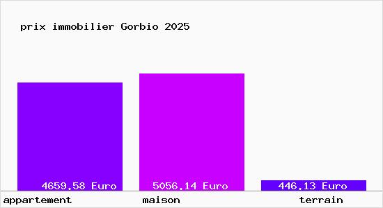 prix immobilier Gorbio